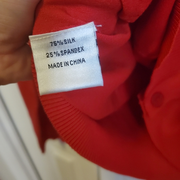 EUC Emauel Ungaro Silk Blend Button Up Cardigan - Picture 10 of 11